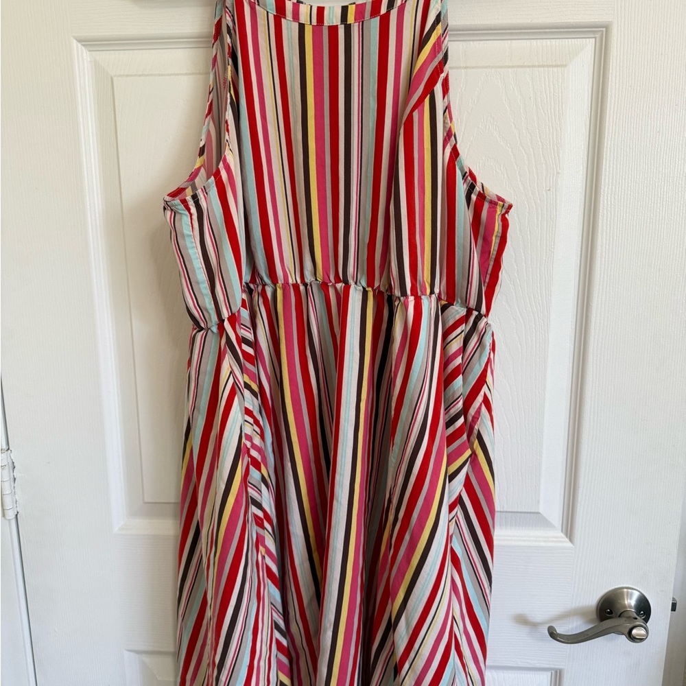 Torrid Multicolor Striped Dress